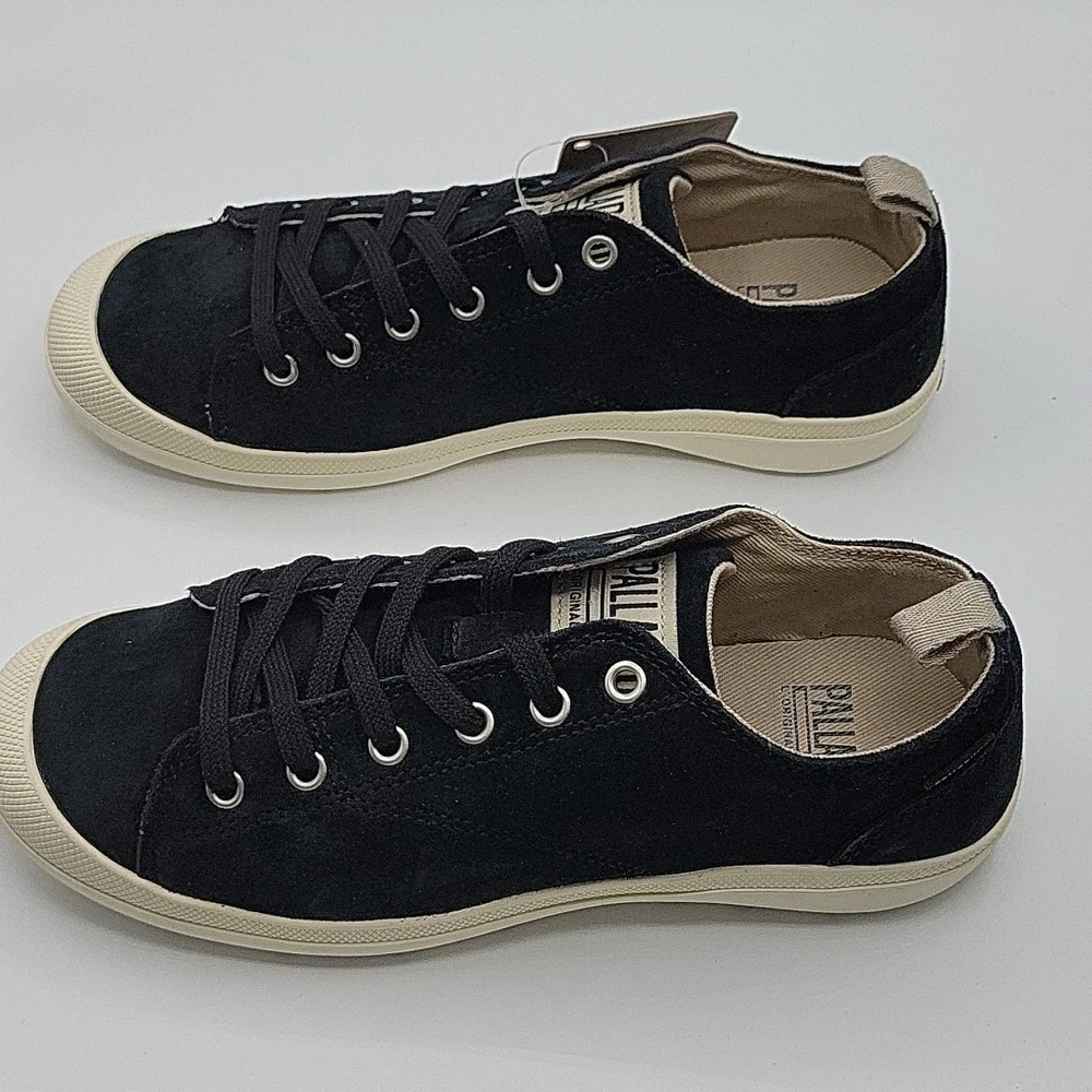 PALLADIUM Wander Lace Sue suede Sneakers Black 7